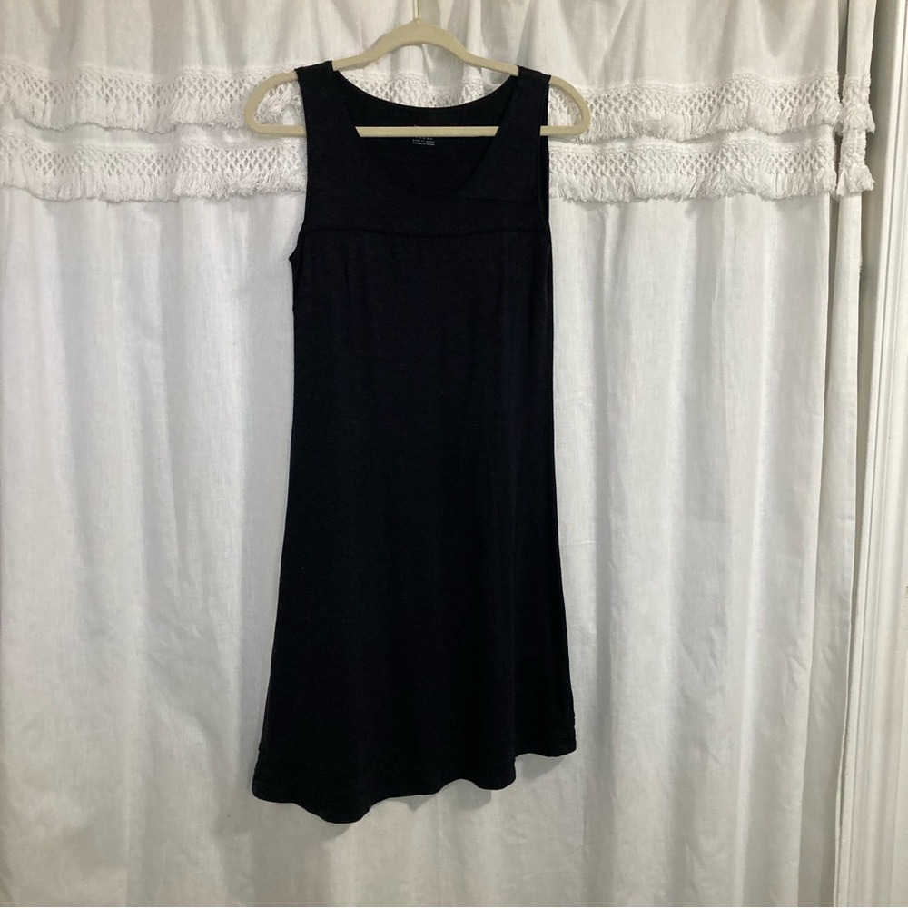 Horny Toad comfortable timeless versatile classic black sleeveless dress size S